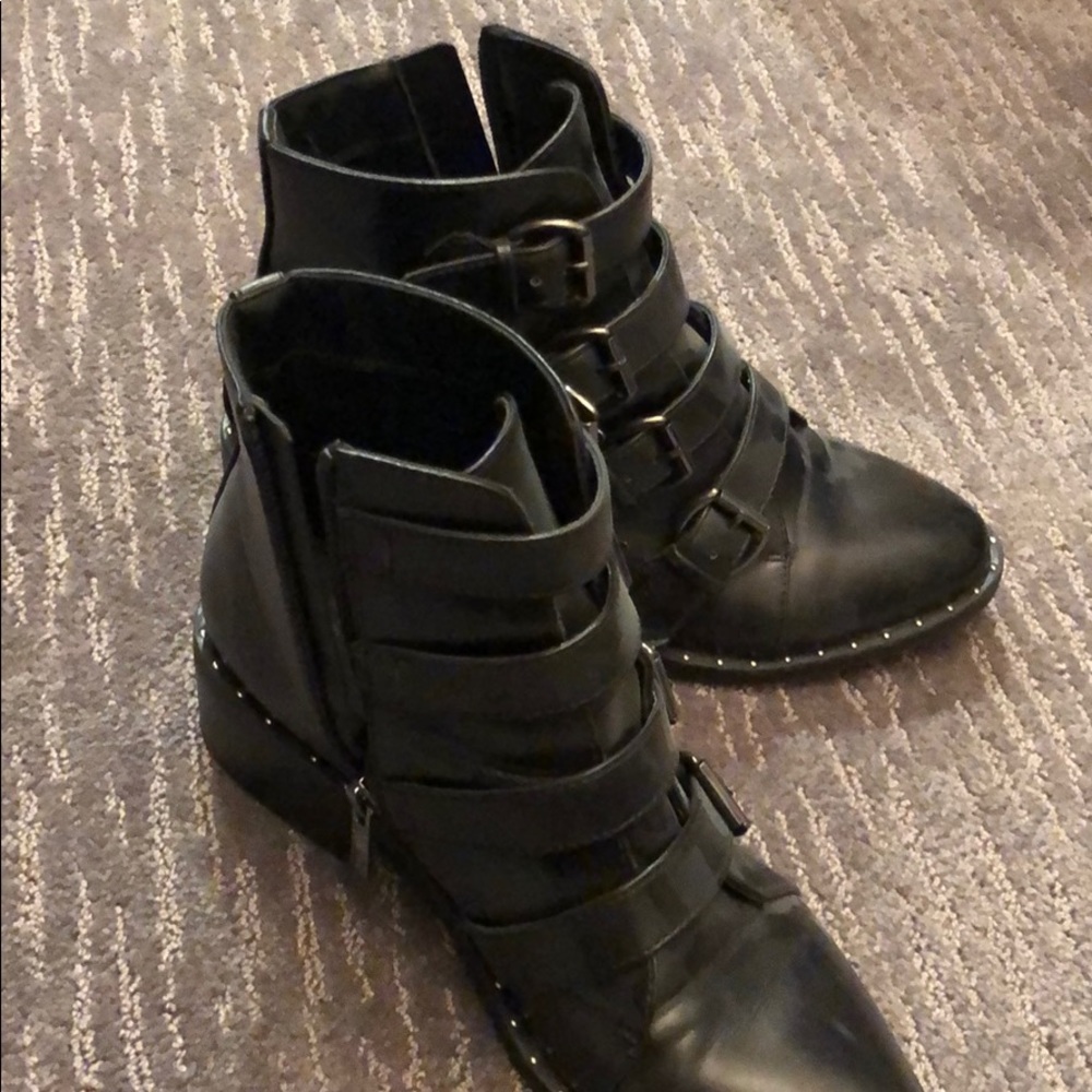 Black booties